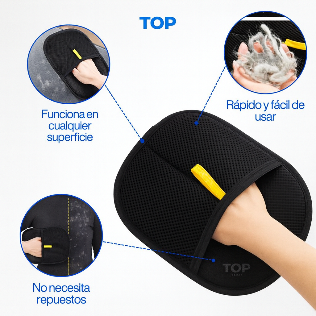 Elimina Pelos al Instante de Tu Ropa y Muebles — Sin Esfuerzo y en Segundos