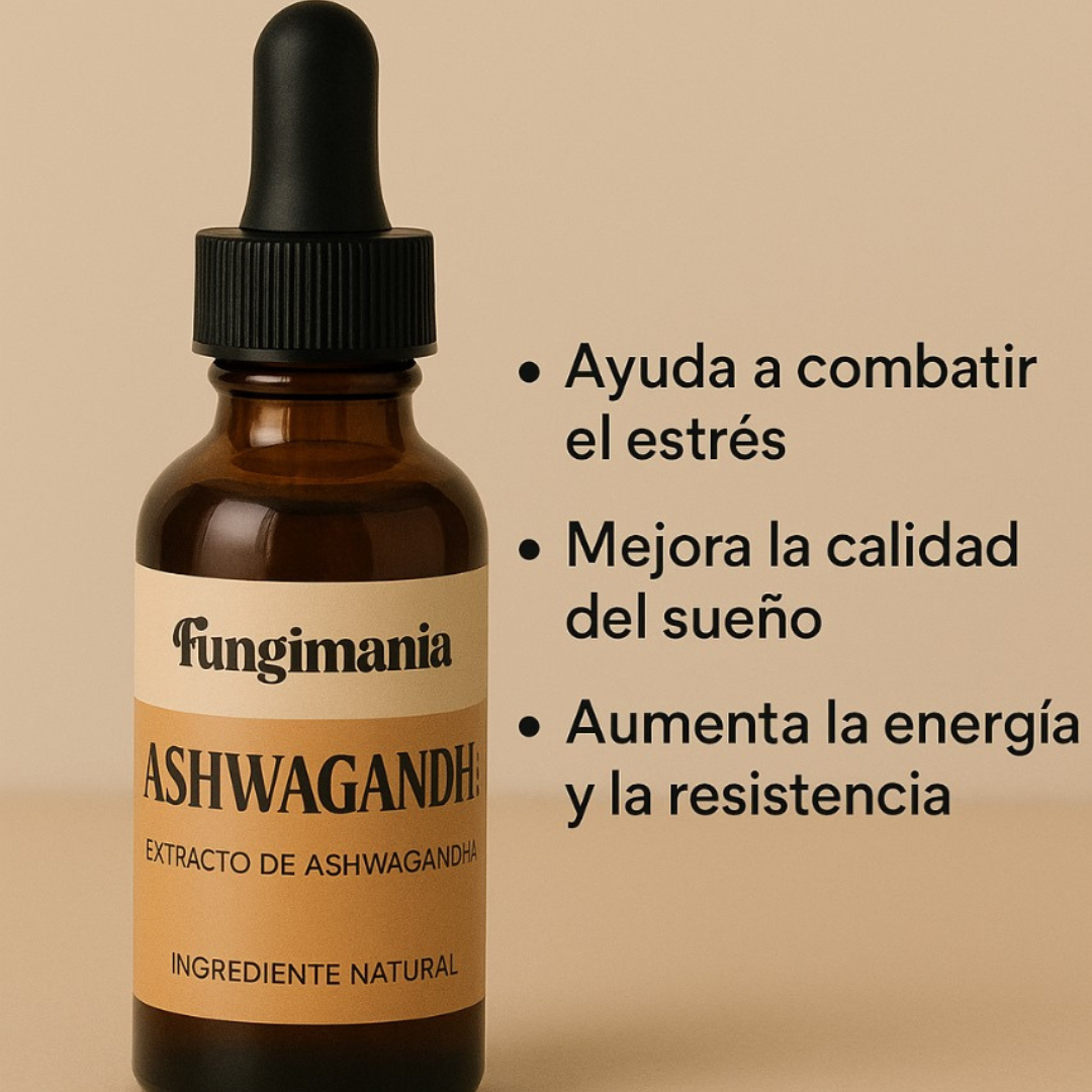 Extracto Supremo de Ashwagandha – Energía Natural que Sentís en Tu Día 💧⚡